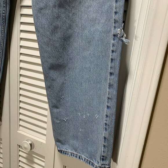 Levi's 550 Jean Y2K Distressed Vintage 100% Cotton Relaxed Fit Straight W38 L32 - Picture 7 of 12